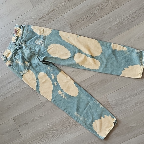 BDG High Rise Baggy Drip Dyed Denim Jeans, Size 26 - Picture 12 of 15